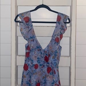 High-Low Floral Dress